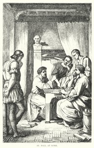 Saint Paul à Rome (gravure) - European School
