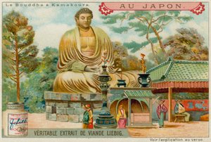 Statue de Bouddha à Kamakura - European School