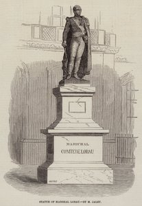 Statue du maréchal Lobau - European School