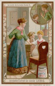 La belle-mère envoie sa fille chez Frau Holle - European School