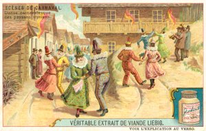 Danse de carnaval paysanne styrienne, Autriche - European School