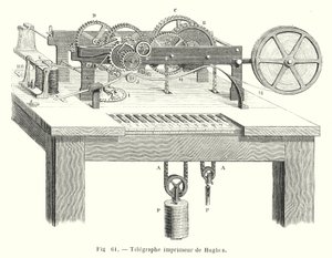 Télégraphe imprimeur de Hughes