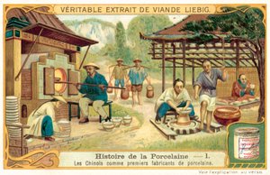 Les Chinois, premiers fabricants de porcelaine - European School