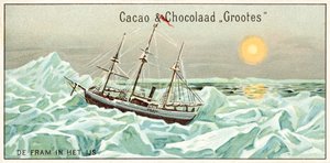 Le Fram dans la glace