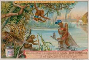 Le pauvre pêcheur obtient une bonne prise - European School