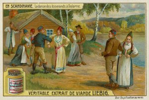 La danse des tisserands à Dalarna - European School