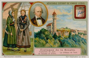 Les vêtements de Jura et Ulm, Ludwig Uhland et le château de Teck