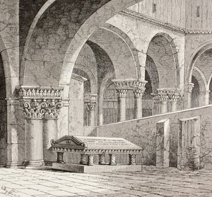 Tombe de Godefroy de Bouillon dans l