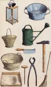 Outils (lithographie couleur) - European School