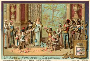 Hommages à Desdémone - European School