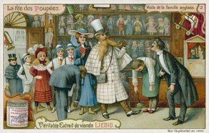Visite de la famille anglaise