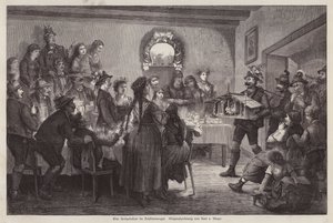 Festin de mariage dans le Salzkammergut, Autriche - European School