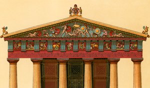 Façade ouest du Temple d