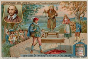 William Shakespeare dans Le Songe d