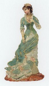 Femme en robe victorienne - European School