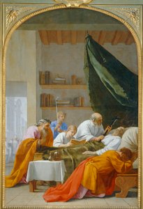 Mort de Raymond Diocrès - The death of Raymond Diocrès … - Eustache (studio of) Le Sueur