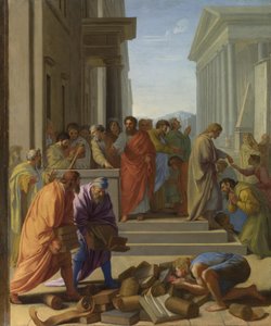 Saint Paul prêchant à Éphèse, 1649