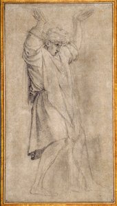 Étude pour Marcus Curtius, figure légendaire de la Rome antique