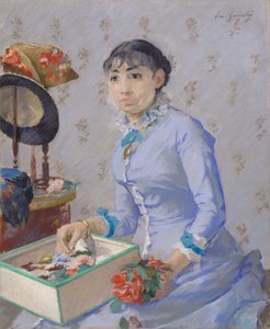 La Modiste, vers 1877