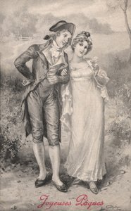 Couple flirtant