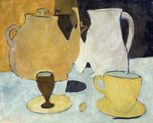 Nature morte avec théière