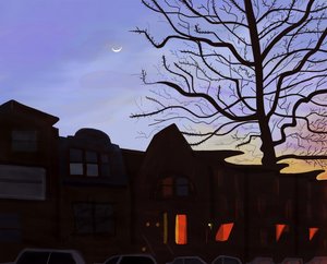 9th Street, Brooklyn, 2016 (dessiné à la main sur un iPad avec un Apple pencil)