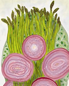 Asparagus, Brooklyn (art numérique)