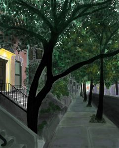 Top of Block, Brooklyn (art numérique)