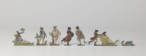 Figurines en étain fabriquées par les Frères Moraves de Zeist