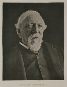 Portrait de Robert Browning (1812-89), vers 1889 - Eveleen Myers