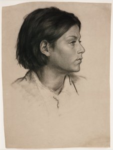 Tête de femme, vers 1875 - Evelyn De Morgan