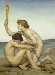 Phosphore et Hespérus, 1881 - Evelyn De Morgan