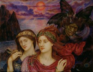 La Vision, 1914 - Evelyn De Morgan