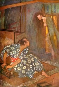 Un fantôme Kakemono
