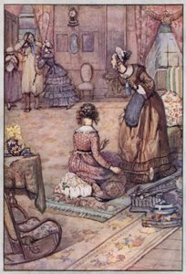 Illustration pour Cranford de Mrs Gaskell - Evelyn Paul
