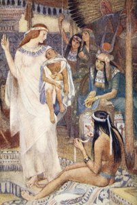 Isis et le prince bébé, illustration de 