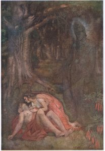 Savitri posa la tête de son mari
