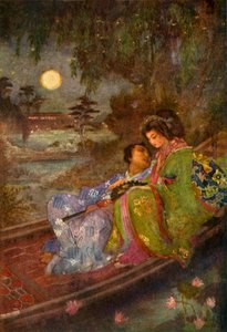 Les Amoureux qui ont échangé des éventails, 1912 - Evelyn Paul