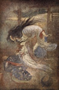 Yuki-Onna, La Dame de la Neige, illustration de 