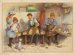 Petits travailleurs : Le cordonnier