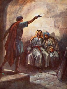 Paul et Silas en prison - Evelyn Stuart Hardy