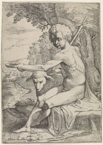 Jean-Baptiste dans le désert - Everard Crynsz. van der Maes