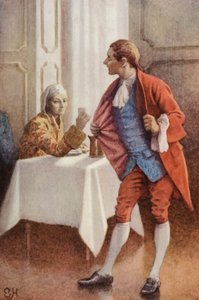 Illustration pour Un voyage sentimental de Laurence Sterne - Everard Hopkins