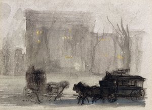 Vue de New York - Washington Square - Everett Shinn