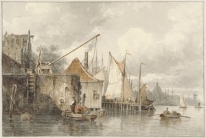 Bateaux près d