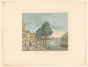 Vue du Herengracht près de la Spiegelstraat à Amsterdam - Evert Maaskamp