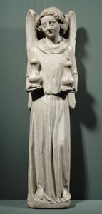 Ange avec deux burettes d