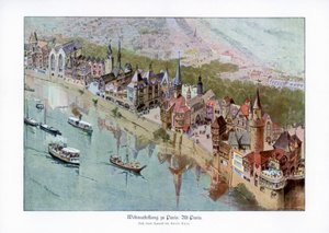 Vieux Paris, Exposition universelle de Paris, 1889, 1900 - Ewald Thiel