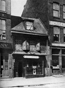 Lieu de naissance du drapeau des États-Unis, Philadelphie, Pennsylvanie, USA, années 1930 - Ewing Galloway