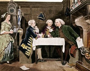 Dr Johnson, Goldsmith et Boswell, 1909